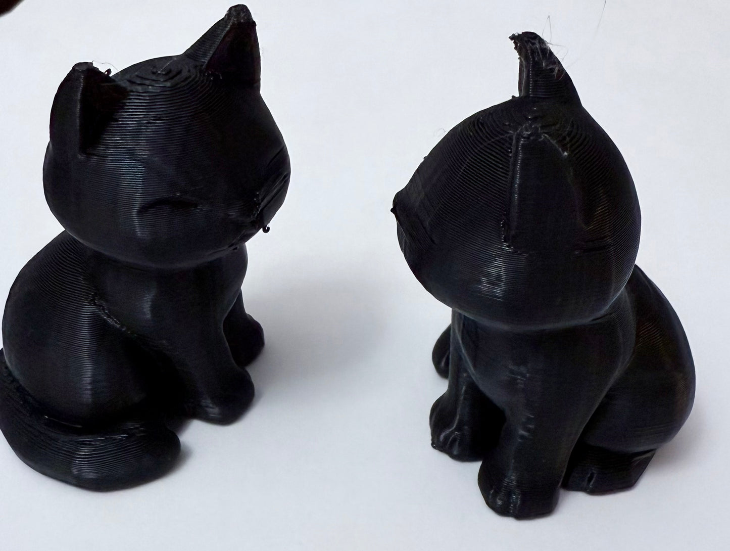 Black Cat Mini 3D Printed Figure