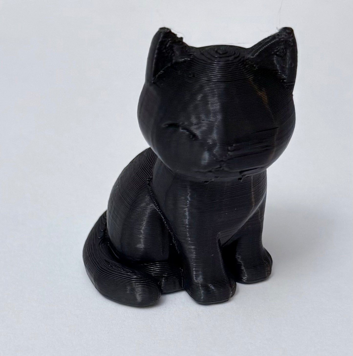 Black Cat Mini 3D Printed Figure